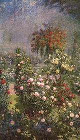 Ernest Quost Roses,Decorative Panel